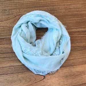 Mint infinity scarf
